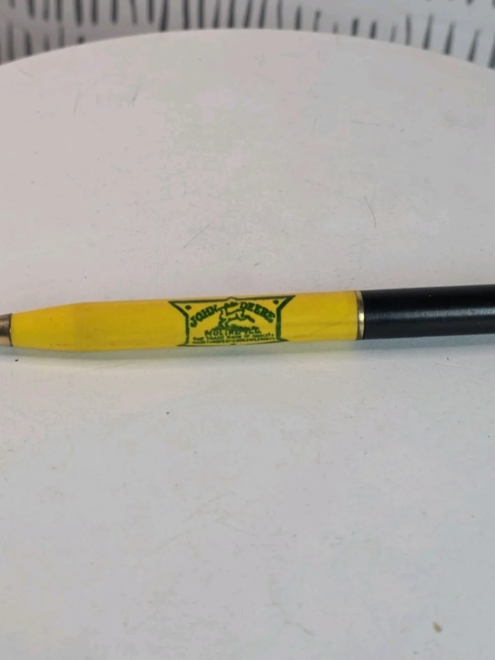 Vintage John Deere Advertising Mechanical Pencil R.E. Miller Van Wert Ohio